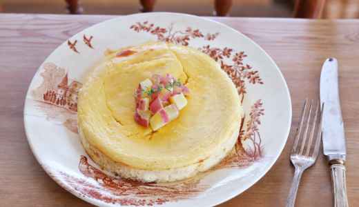 腸活！さつまいもときな粉のチーズケーキ