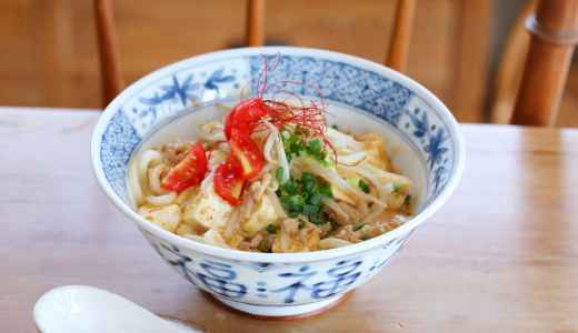 クリーミー麻婆豆腐うどん